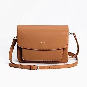 NWT Pixie Mood Zoe Crossbody Vegan Leather Handbag Honey